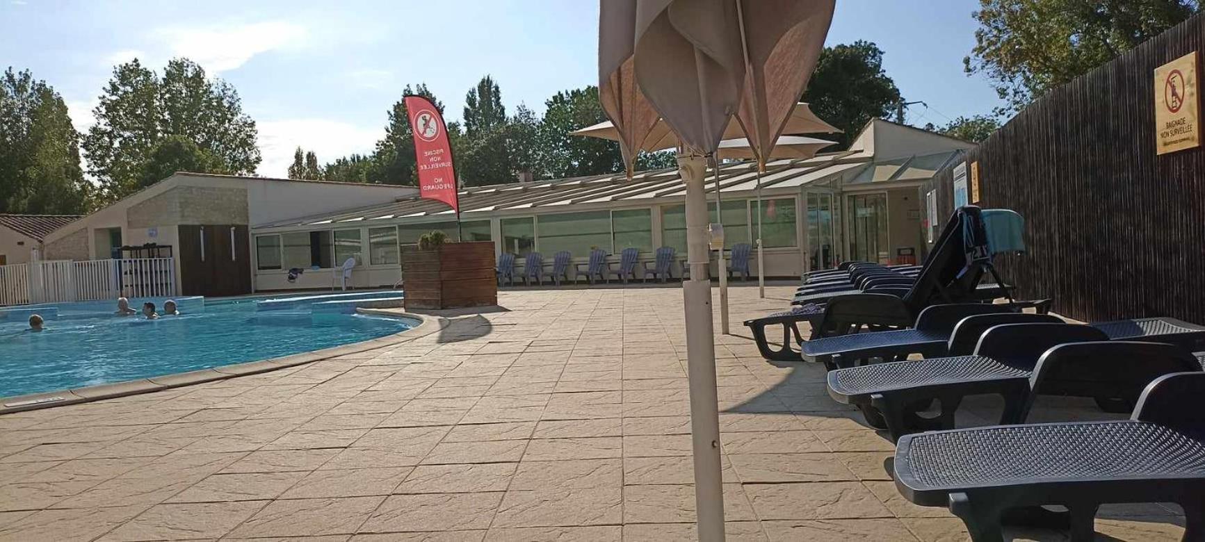 Mobilhome L'Oasis Camping Le Clos Cottet Angles  Exteriér fotografie