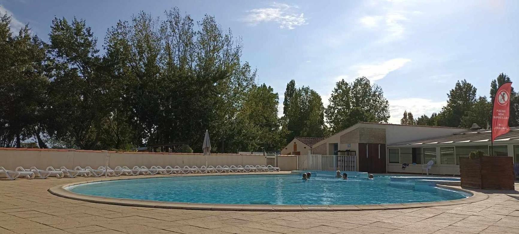 Mobilhome L'Oasis Camping Le Clos Cottet Angles  Exteriér fotografie