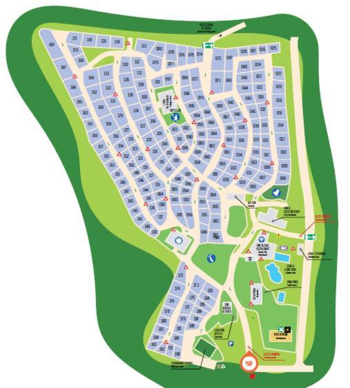 Mobilhome L'Oasis Camping Le Clos Cottet Angles  Exteriér fotografie
