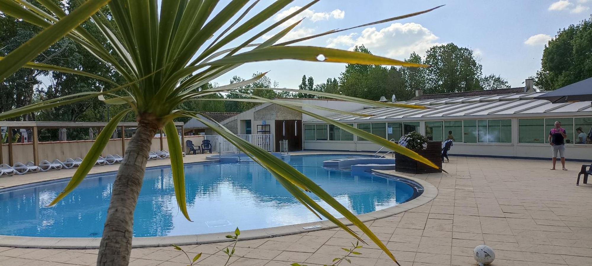 Mobilhome L'Oasis Camping Le Clos Cottet Angles  Exteriér fotografie